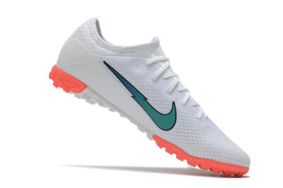 Nike Mercurial Vapor 13 Pro TF Low-Tops Soccer Shoes - White/Red