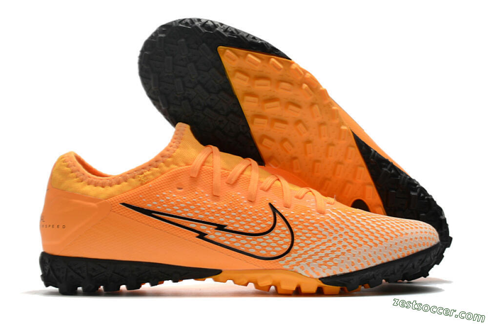 Nike Mercurial Vapor 13 Pro TF Low-Tops Soccer Shoes - Orange/Black 0