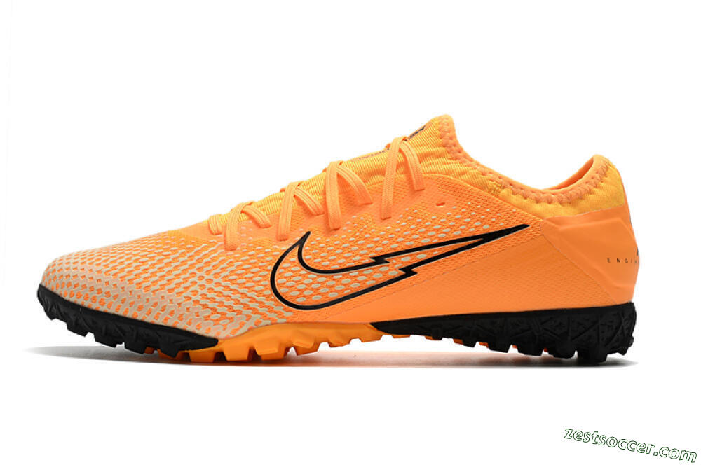 Nike Mercurial Vapor 13 Pro TF Low-Tops Soccer Shoes - Orange/Black 2
