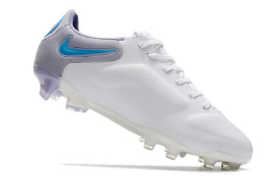 Nike Tiempo Legend 9 Elite FG Low-Tops Soccer Cleats - White/Jade/Black/Grey