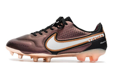Nike Tiempo Legend 9 Elite FG Low-Tops Soccer Cleats - Gold/White/Black