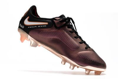 Nike Tiempo Legend 9 Elite FG Low-Tops Soccer Cleats - Gold/White/Black