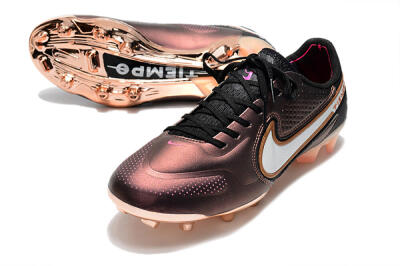 Nike Tiempo Legend 9 Elite FG Low-Tops Soccer Cleats - Gold/White/Black