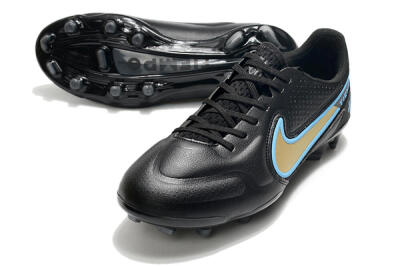 Nike Tiempo Legend 9 Elite FG Low-Tops Soccer Cleats - White/Jade/Beige