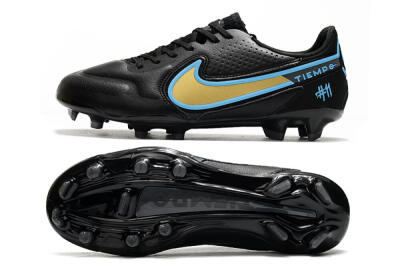 Nike Tiempo Legend 9 Elite FG Low-Tops Soccer Cleats - White/Jade/Beige