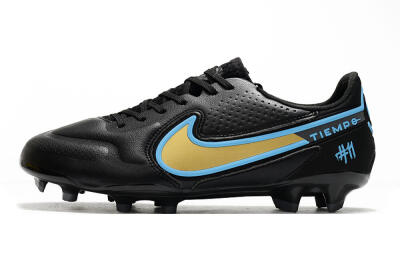Nike Tiempo Legend 9 Elite FG Low-Tops Soccer Cleats - White/Jade/Beige