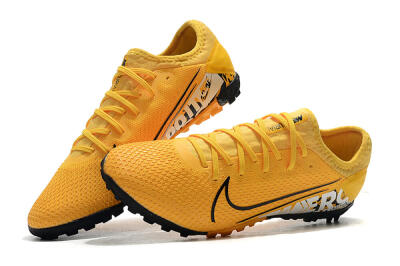 Nike Mercurial Vapor 13 Pro TF Low-Tops Soccer Shoes - Yellow/Black/White