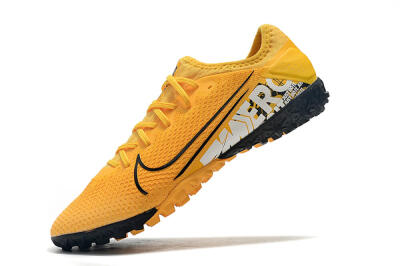 Nike Mercurial Vapor 13 Pro TF Low-Tops Soccer Shoes - Yellow/Black/White