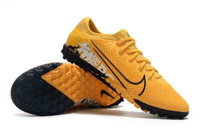 Nike Mercurial Vapor 13 Pro TF Low-Tops Soccer Shoes - Yellow/Black/White