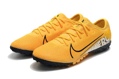 Nike Mercurial Vapor 13 Pro TF Low-Tops Soccer Shoes - Yellow/Black/White