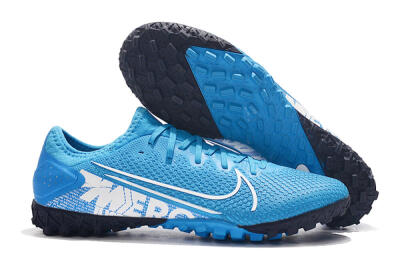 Nike Mercurial Vapor 13 Pro TF Low-Tops Soccer Shoes - Jade/White/Black