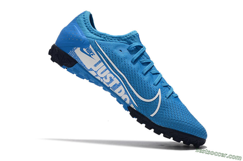 Nike Mercurial Vapor 13 Pro TF Low-Tops Soccer Shoes - Jade/White/Black 6