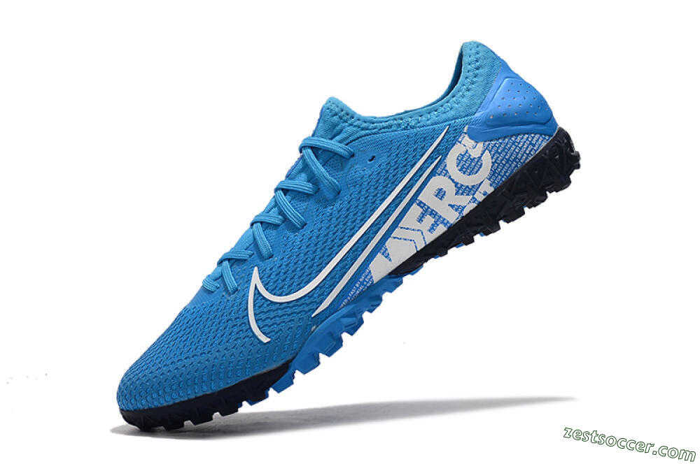 Nike Mercurial Vapor 13 Pro TF Low-Tops Soccer Shoes - Jade/White/Black 7