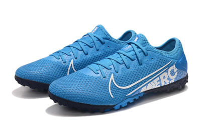Nike Mercurial Vapor 13 Pro TF Low-Tops Soccer Shoes - Jade/White/Black