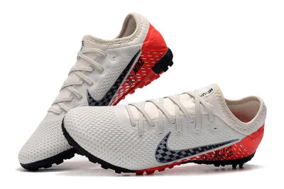 Nike Mercurial Vapor 13 Pro TF Low-Tops Soccer Shoes - White/Black/Red