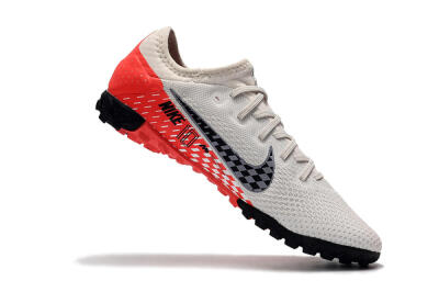 Nike Mercurial Vapor 13 Pro TF Low-Tops Soccer Shoes - White/Black/Red
