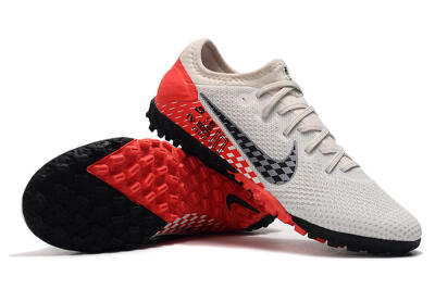 Nike Mercurial Vapor 13 Pro TF Low-Tops Soccer Shoes - White/Black/Red