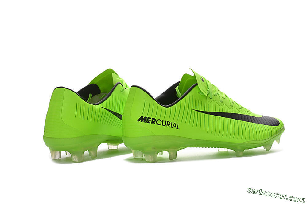 Nike Mercurial Vapor 11 FG Low-Tops Soccer Cleats - Yellow/Black 9