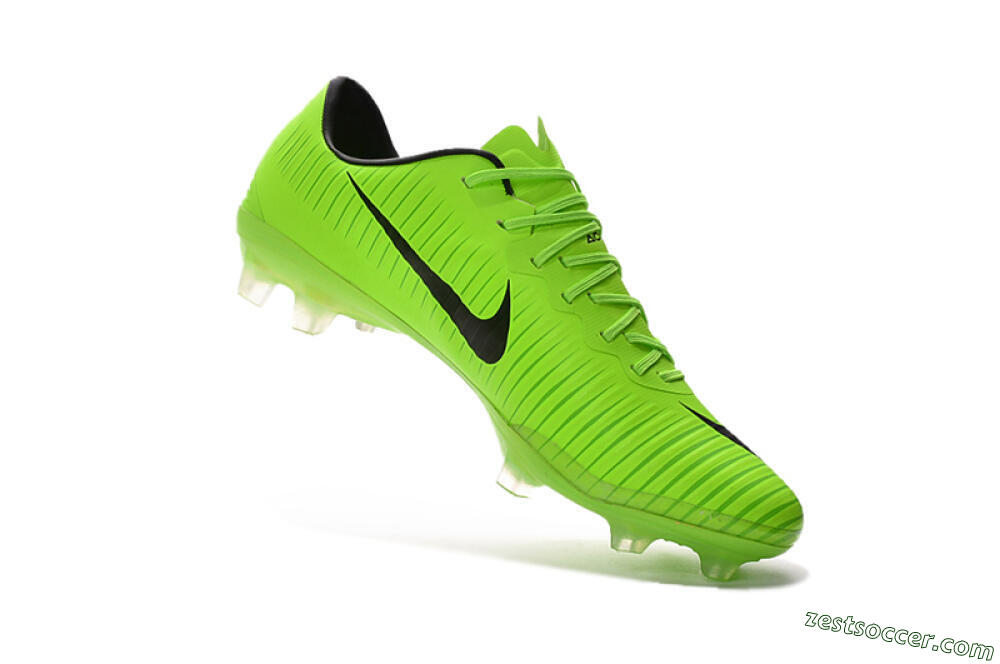 Nike Mercurial Vapor 11 FG Low-Tops Soccer Cleats - Yellow/Black 7