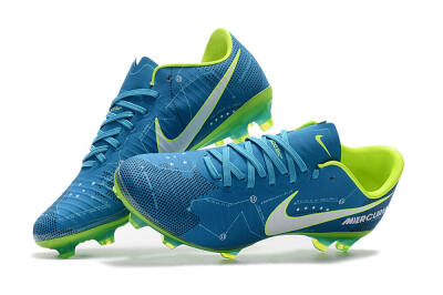 Nike Mercurial Vapor 11 FG Low-Tops Soccer Cleats - Blue/Yellow/White