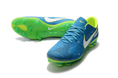 Nike Mercurial Vapor 11 FG Low-Tops Soccer Cleats - Blue/Yellow/White