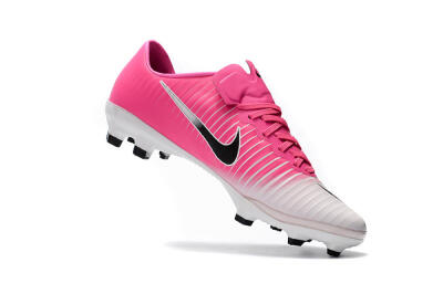 Nike Mercurial Vapor 11 FG Low-Tops Soccer Cleats - Pink/White/Black