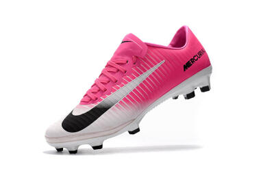 Nike Mercurial Vapor 11 FG Low-Tops Soccer Cleats - Pink/White/Black