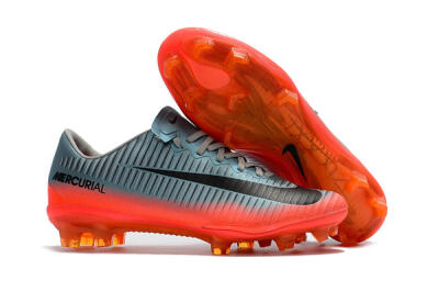 Nike Mercurial Vapor 11 FG Low-Tops Soccer Cleats - Jade/Black/Red