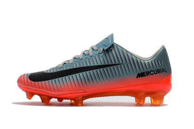 Nike Mercurial Vapor 11 FG Low-Tops Soccer Cleats - Jade/Black/Red