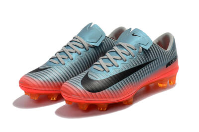 Nike Mercurial Vapor 11 FG Low-Tops Soccer Cleats - Jade/Black/Red