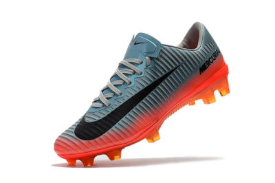 Nike Mercurial Vapor 11 FG Low-Tops Soccer Cleats - Jade/Black/Red
