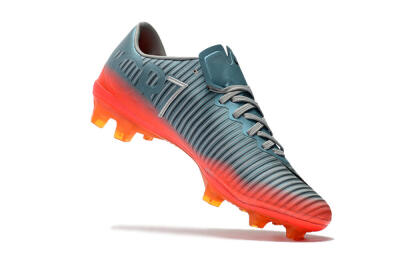 Nike Mercurial Vapor 11 FG Low-Tops Soccer Cleats - Jade/Black/Red