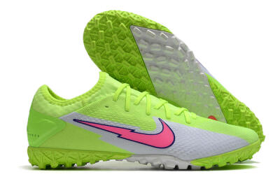 Nike Mercurial Vapor 13 Pro TF Low-Tops Soccer Shoes - Yellow/White/Pink
