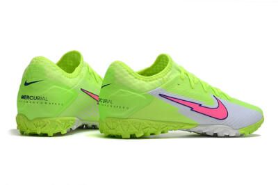 Nike Mercurial Vapor 13 Pro TF Low-Tops Soccer Shoes - Yellow/White/Pink