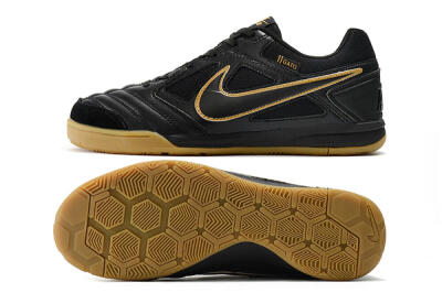 Supreme x Nike SB Gato IC Low-Tops Soccer Shoes - Black/Brown