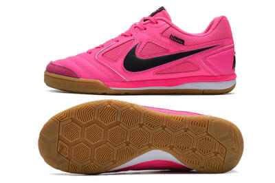 Supreme x Nike SB Gato IC Low-Tops Soccer Shoes - Pink/Black/White