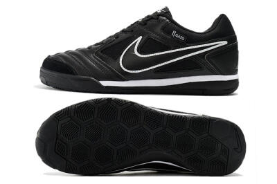 Supreme x Nike SB Gato IC Low-Tops Soccer Shoes - Black/White