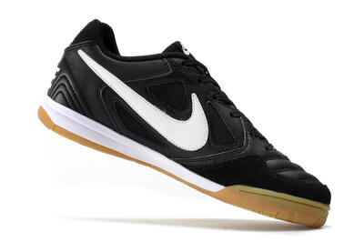 Supreme x Nike SB Gato IC Low-Tops Soccer Shoes - Black/White/Brown