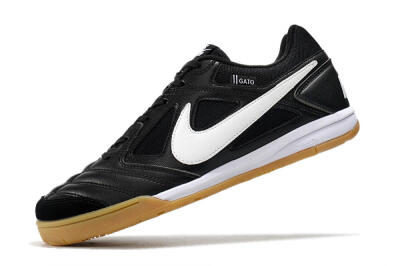 Supreme x Nike SB Gato IC Low-Tops Soccer Shoes - Black/White/Brown