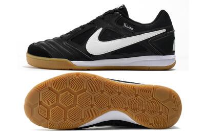Supreme x Nike SB Gato IC Low-Tops Soccer Shoes - Black/White/Brown