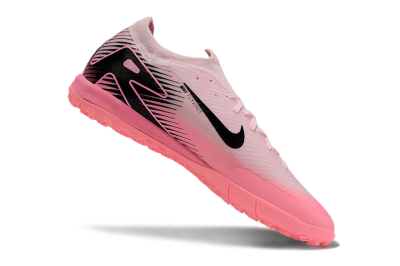 Nike Air Zoom Mercurial Vapor 16 Elite TF Low-Tops Soccer Shoes - Pink/White