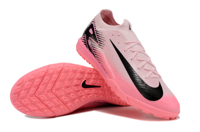 Nike Air Zoom Mercurial Vapor 16 Elite TF Low-Tops Soccer Shoes - Pink/White