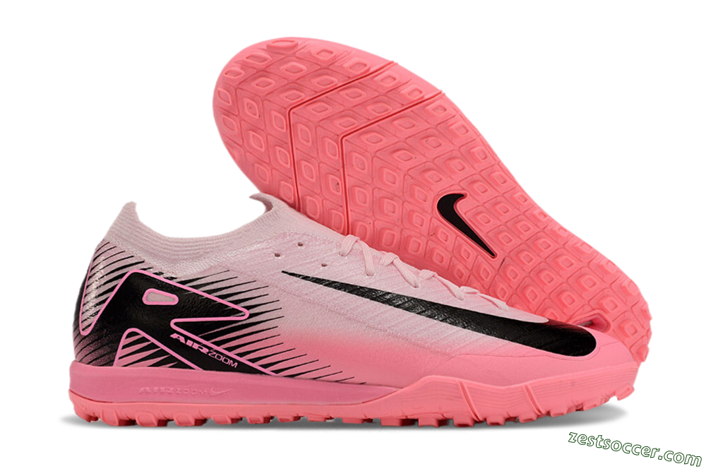 Nike Air Zoom Mercurial Vapor 16 Elite TF Low-Tops Soccer Shoes - Pink/White 0