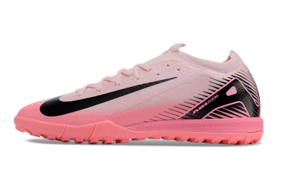 Nike Air Zoom Mercurial Vapor 16 Elite TF Low-Tops Soccer Shoes - Pink/White