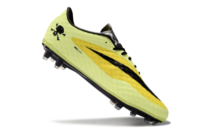 Nike Hypervenom Phantom FG Low-Tops Soccer Cleats - Yellow/Black/Silver