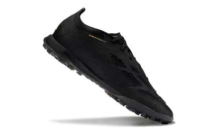 Adidas Predator 24 Elite TF Low-Tops Soccer Shoes - Black/Silver/Yellow