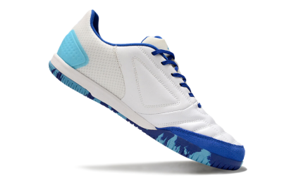 Adidas Top Sala Competition IC Low-Tops Soccer Shoes - White/Blue/Beige