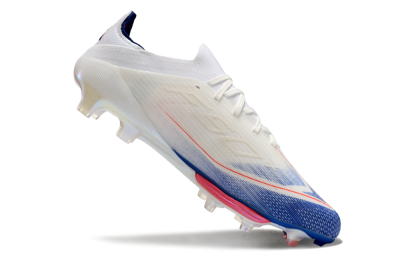 Adidas F50+ Lightstrike Pro FG Low-Tops Soccer Cleats - Cloud White/Solar Red/Lucid Blue