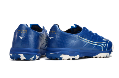 Mizuno Monarcida Alpha TF Low-Tops Soccer Shoes - Blue/White/Yellow