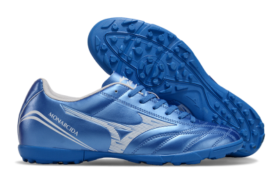 Mizuno Monarcida Neo TF Low-Tops Soccer Shoes - Blue/White
